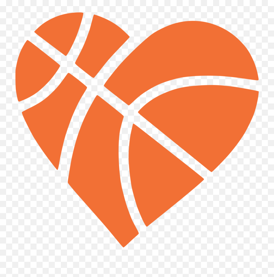 Basketball Png - Heart Basketball Png Free Basketball Transparent Basketball Heart Clipart,Basketball Png Transparent