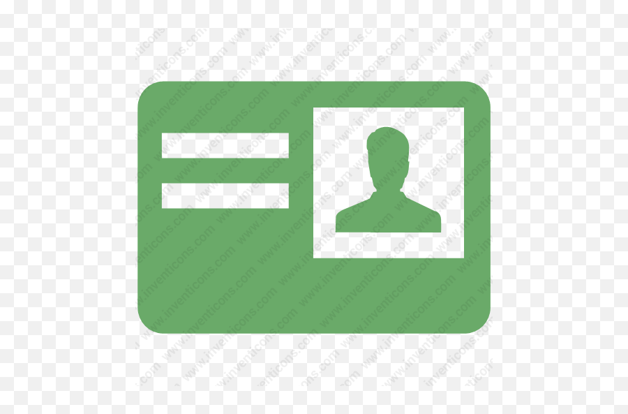 Download Id Card Vector Icon Inventicons - Green Identity Card Icon Png,Id Card Png