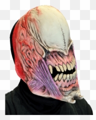 Alien Moving Mouth Mask - Halloween Mask Png,Realistic Ufo Png