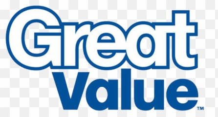 Download Walmart Great Value Logo - Png