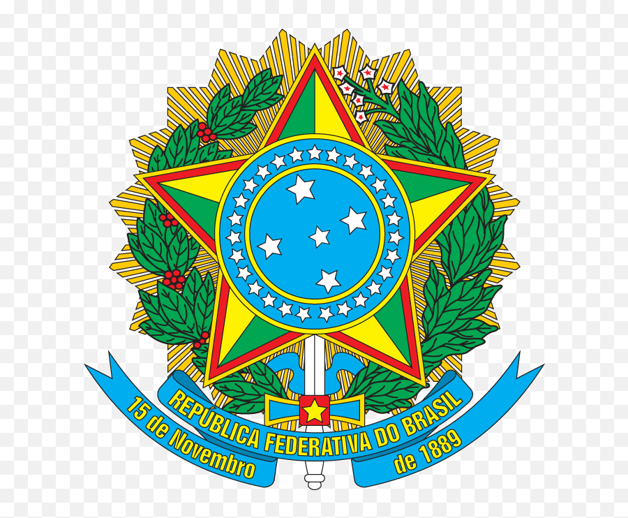 Coat Of Arms Brazil - Brasão Das Armas Nacionais Png,Brasil Png