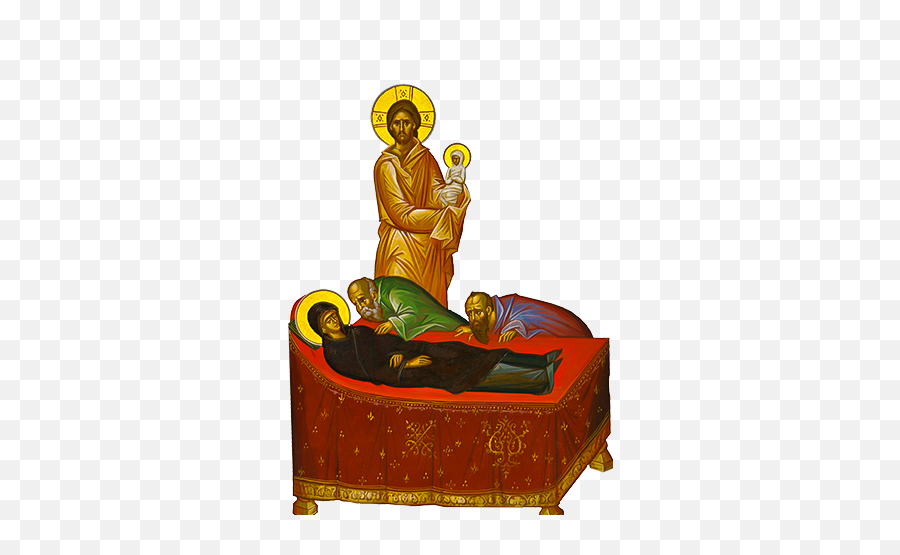 The Virgin Mary Greek Orthodox Church - Icon Orthodox Mosaic Png,Annunciation Icon