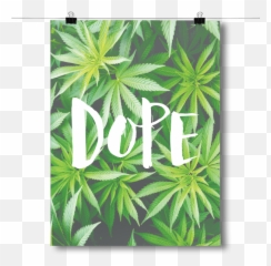 Dope - Marijuana Leaf Graphic Design png