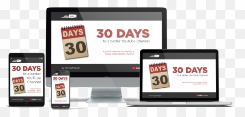 30 Days To A Better Youtube Channel - Technology Applications Png,My Youtube Icon Isn't Changing