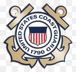 Military Picture Frames And Certificate - Church Hill Us Coast Guard Logo Black And White png