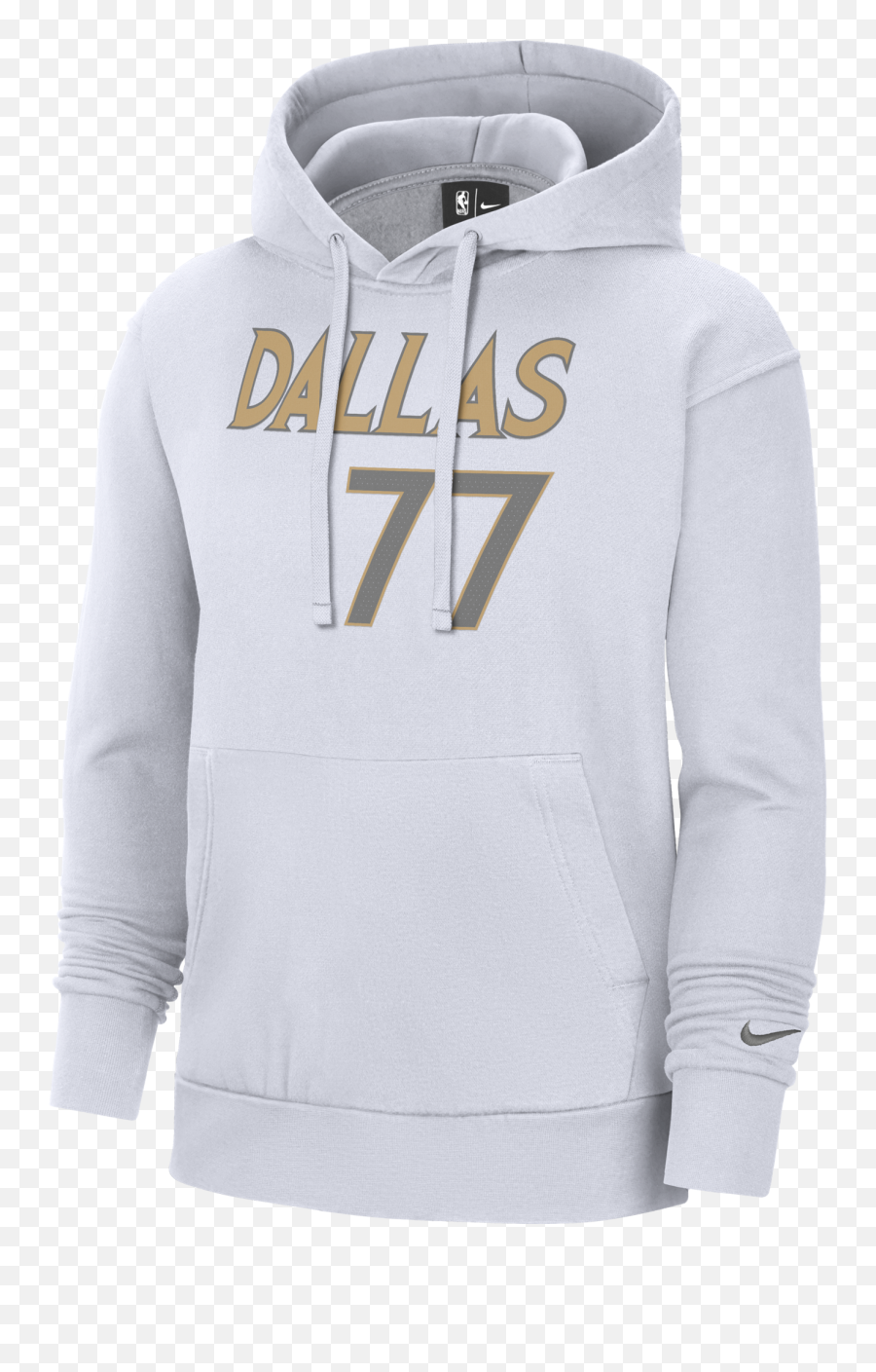 Nike Nba Dallas Mavericks Luka Doni City Edition Pullover Hoodie - Cv2598 100 Png,Nike Icon Hoodie