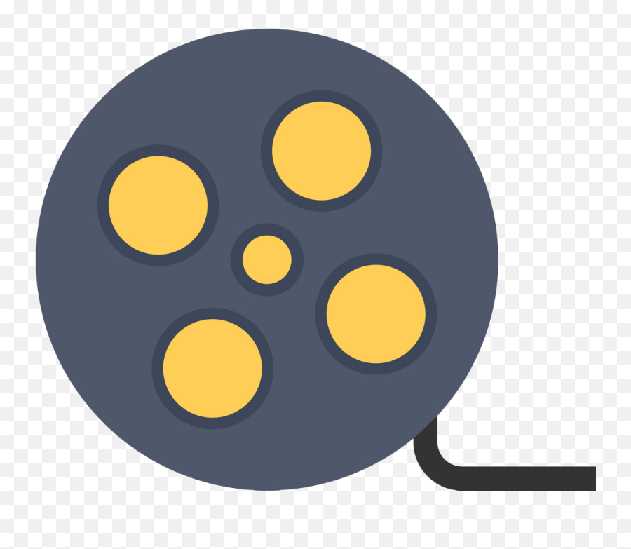 Movie Reel Png - Clipart World Dot,Movie Reel Flat Icon
