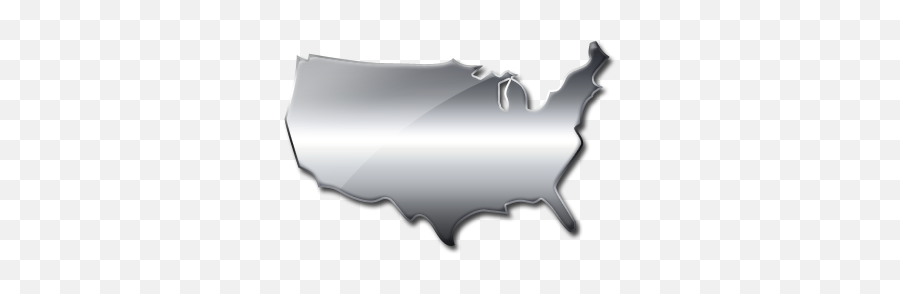 Usa Map Icon - Patriotic 4th Of July Svg Png,Map Of Usa Icon