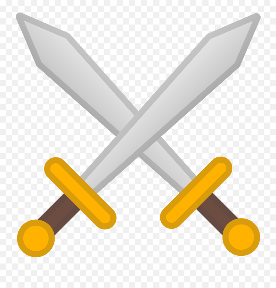 Crossed Swords Free Icon Of Noto Emoji - Crossed Swords Icon Png,Crossed Axes Icon