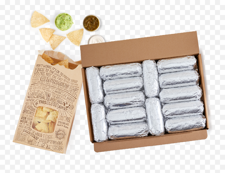 Chipotle Catering - Chipotle Burrito Box Png,Chipotle Icon