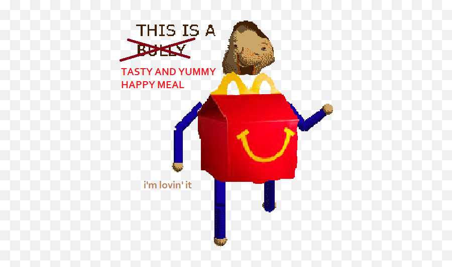 Itu0027s A Happy Meal - Todos Os Personagens De Baldiu0027s Basics Bully From Basics Png,Happy Meal Png