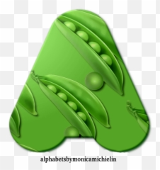 Peas Alphabet And Icons Png Alfabeto Ervilhas Icones - Clip Art
