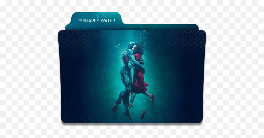 The Shape Of Water 2017 Folder Icon - Designbust Shape Of Water Png,Icon For Movies