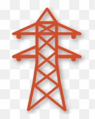 Energy Supply U2013 Tech Power Electronics Group - Electrical Transmission Line Icon png