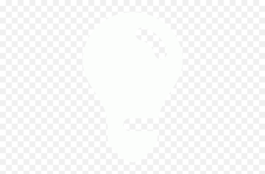 White Light Bulb 5 Icon - Free White Light Bulb Icons Light Bulb Icon Png White,White Light Transparent