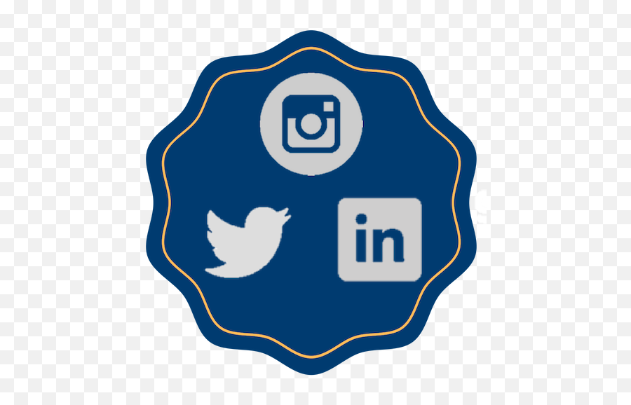 Luis Malta - Follow Intel On Social Media Badge List Language Png,Blue Instagram Icon