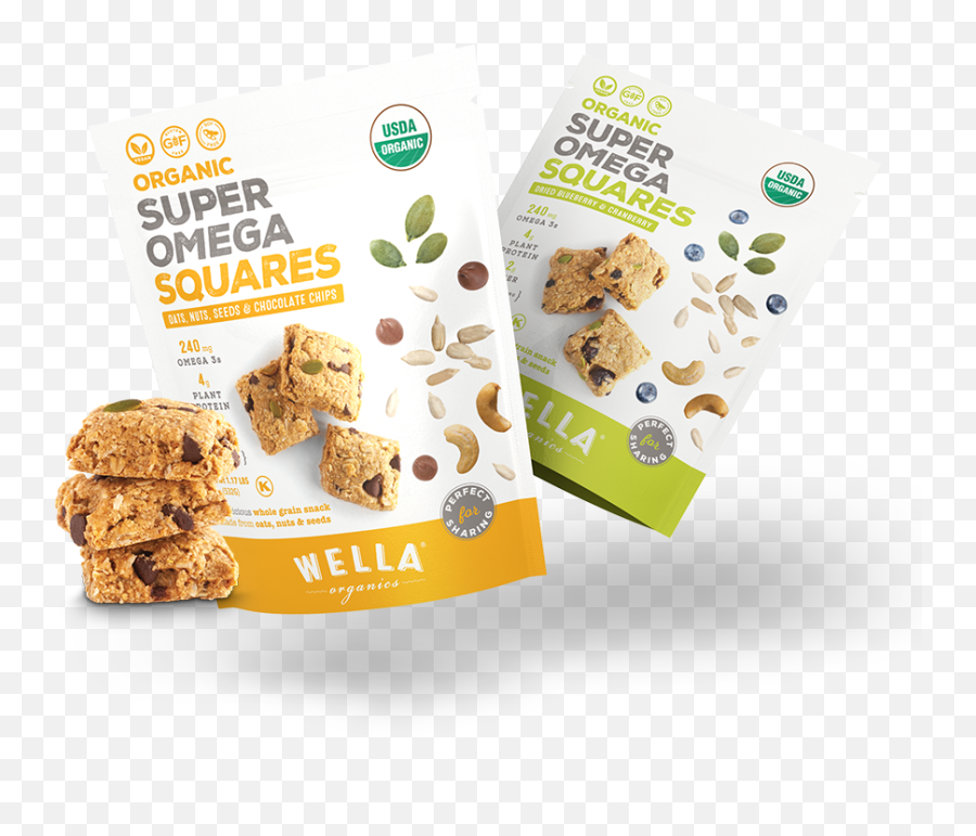 Super Omega Squares - Combo Pack U2013 Wella Foods Superfood Png,Basic Squares Icon Pack