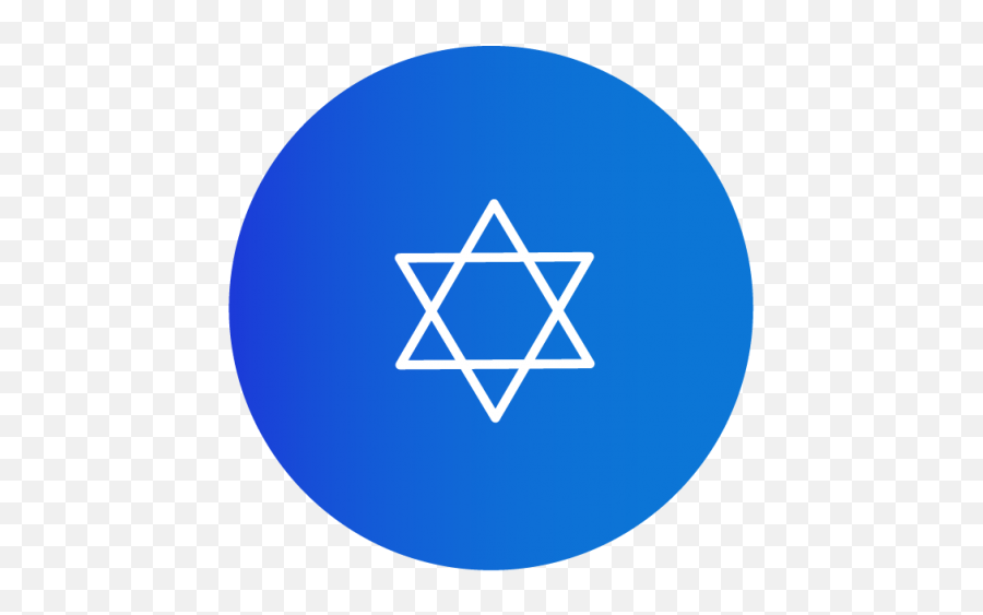 2020 Pew Study Jewish Together Png Star Circle Icon