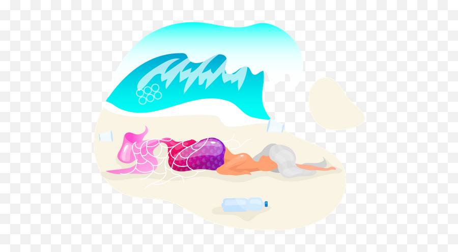 Premium Plastic Pollution In Ocean Illustration Pack From - Language Png,Mermaid Icon To Help You