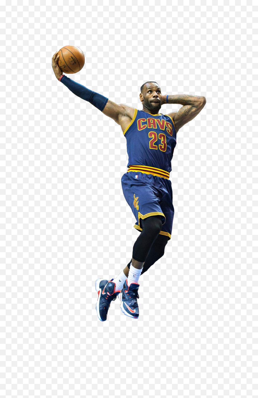 Lebron James Dunk Cut Out Transparent - Lebron Dunking Png,Lebron James Transparent