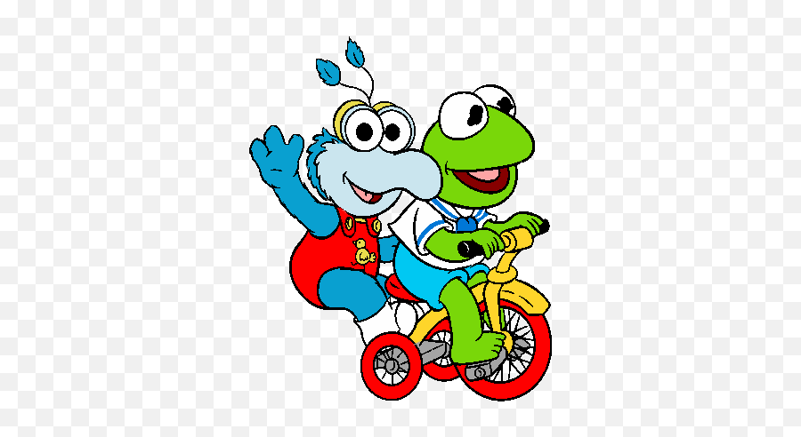 Muppet Babies Cartoon Characters Clipart - Free Clip Art Lithuanian University Of Health Sciences Png,Kermit Png