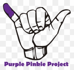 Finger Clipart Pinkie - Whats Up Hand Signal Png,Foam Finger Png
