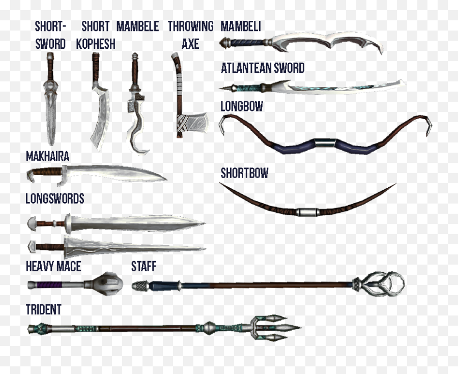 Aom Weapons Ionu0027s Playground Obsidian Portal - Metalworking Hand Tool Png,Weapons Png