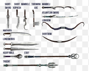 Aom Weapons Ionu0027s Playground Obsidian Portal - Metalworking Hand Tool Png,Weapons Png