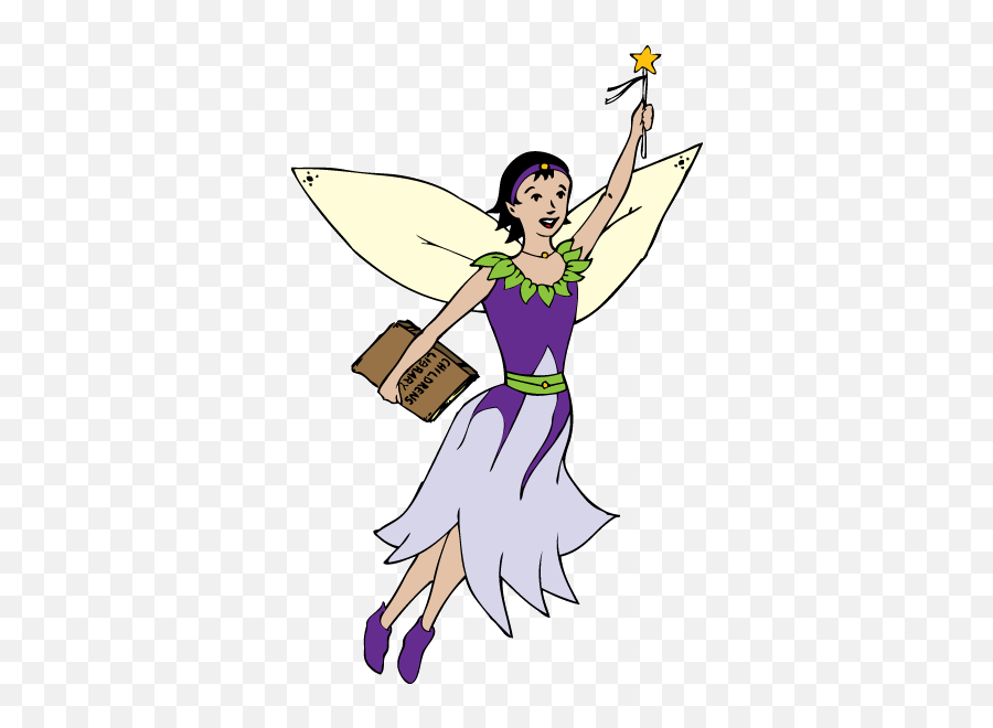 The Library Fairy Palo Alto City - Cartoon Png,Fairy Png Transparent