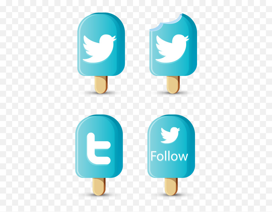 Download Blue Twitter Ice Logo Icon Cream Free Freepngimg - Twitter Logo Ice Png,Twitter Logo Download