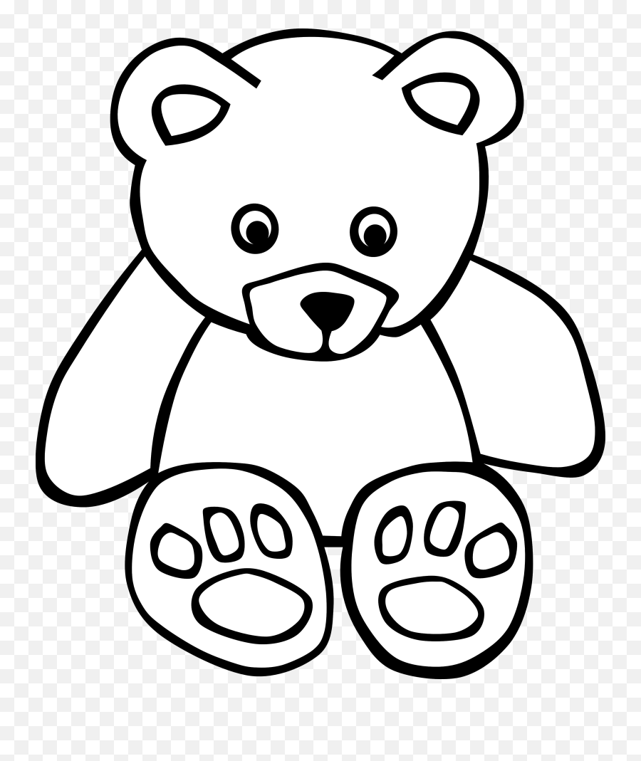 Pineapple Clipart Black And White Free - Clipartingcom Teddy Bear Clipart Black And White Png,Pineapple Clipart Png