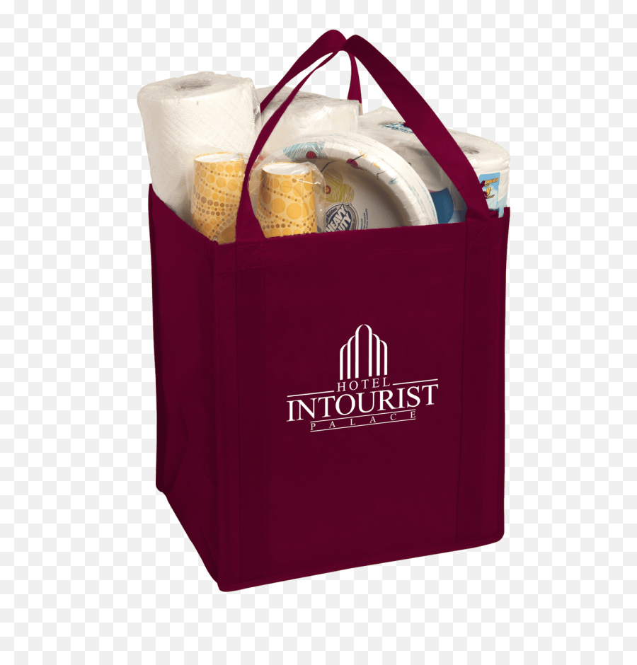 Large Non - Woven Grocery Tote Bag Png,Grocery Png