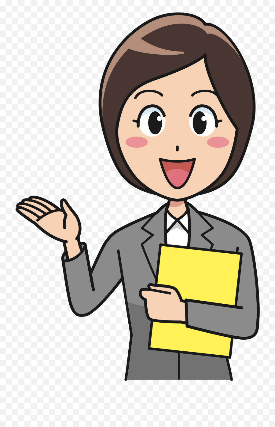 Office Employee Clipart Png - Office Worker Clipart,Worker Png