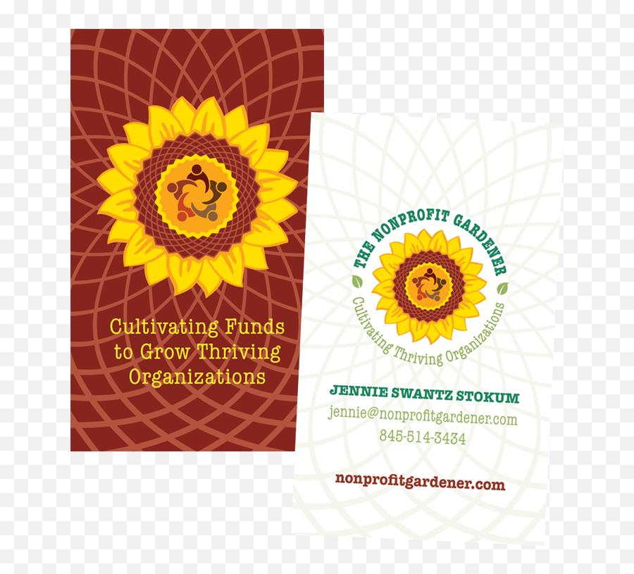 New Brand For Startup Business Full Deck Design - Sunflower Png,Sunflower Logo