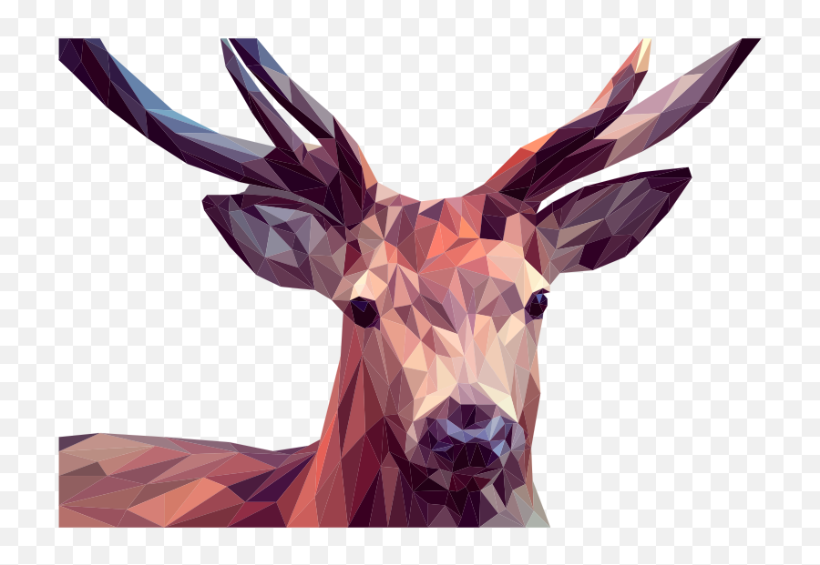 Download Free Png Low Poly Deer - Dlpngcom Deero Advert,Buck Png