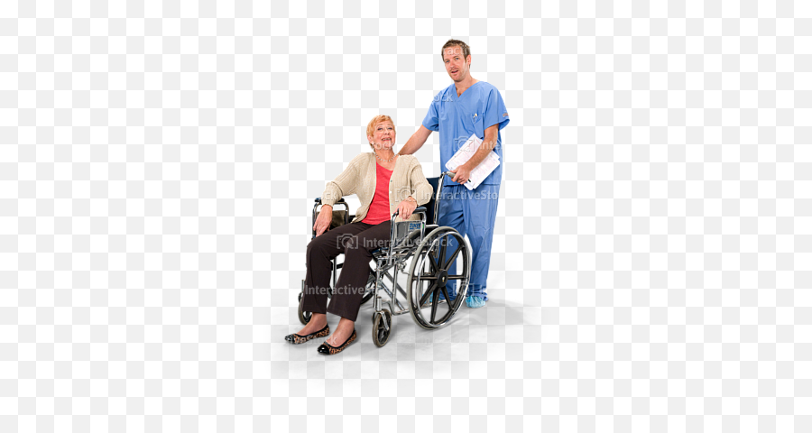 Elderly In Wheelchair Png 2 Image - Sitting,Wheelchair Png