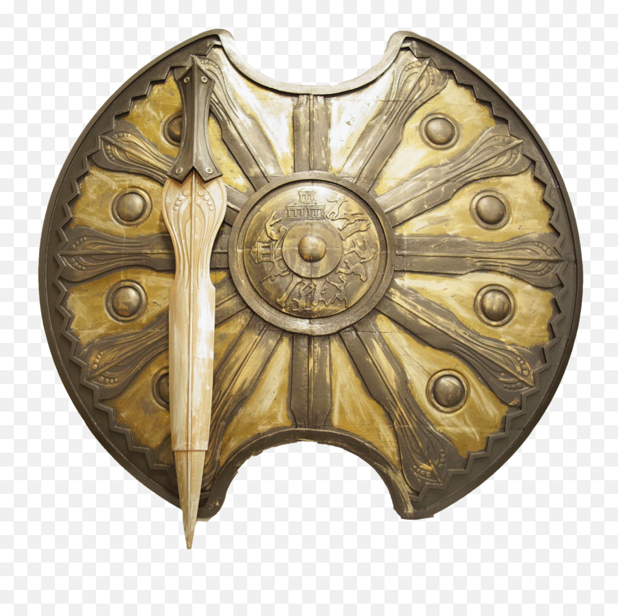 Troy Shield And Sword Costumes From - Achilles Shield And Sword Png,Sword And Shield Transparent