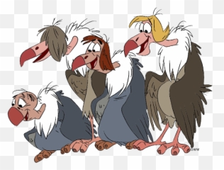 Colonel Hathi Junior Vultures Clip - Vultures From Jungle Book Png,Vulture Png