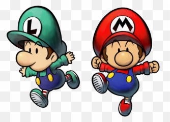 Mario And Luigi Png Pic - Partners In Time Baby