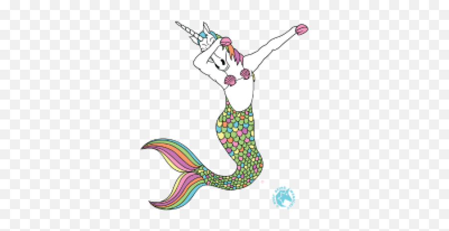 Spreadshirt Png And Vectors For Free Download - Dlpngcom Mermaid Dab Clip Art,Dabbing Unicorn Png