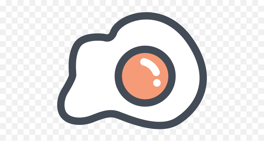 Breakfast Egg Eggs Food Fried Icon - Breakfast Food Icon Png,Fried Egg Png