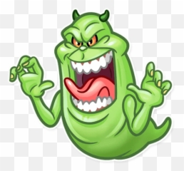 Slimer - Telegram Sticker Clip Art Png,Slimer Png