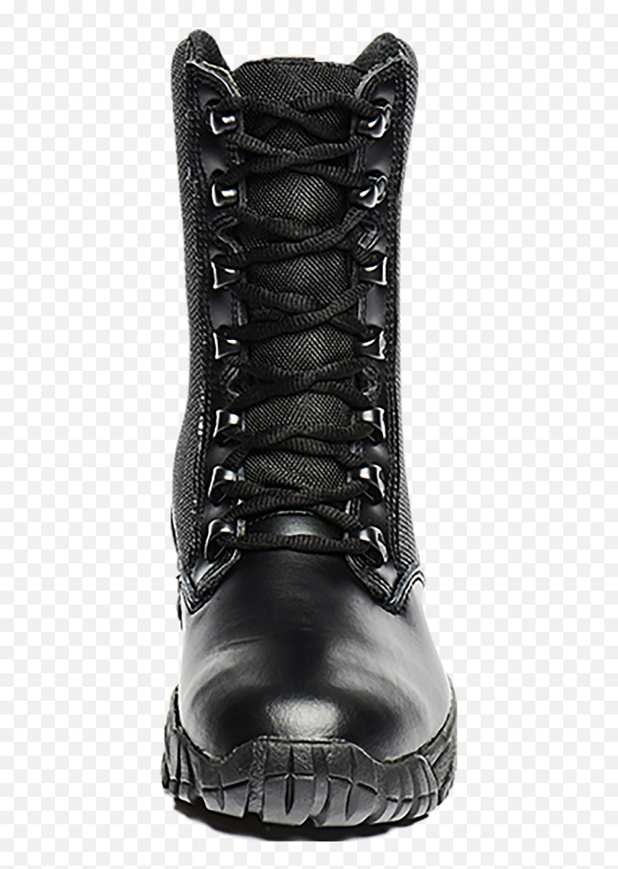 Black Boot Png Image With Transparent - Work Boots,Boot Transparent