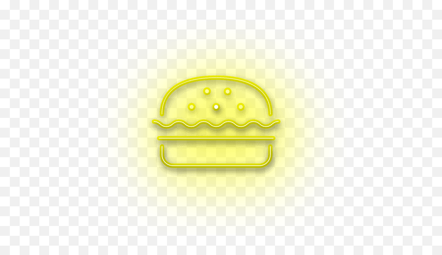 Neon Yellow Burger Icon - Transparent Png U0026 Svg Vector File Fast Food,Hamburger Icon Png