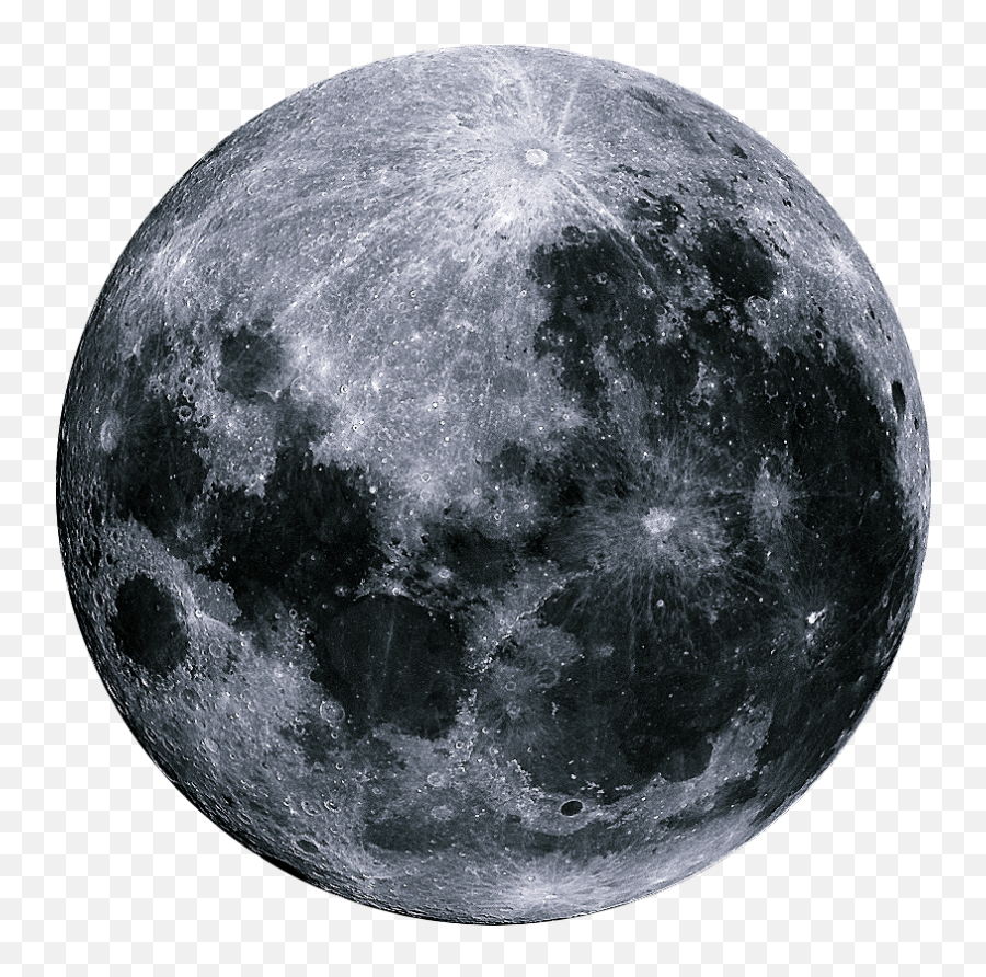 Download Super Moon Png Transparent Image - Graphic Black Full Moon,Luna Transparent Background