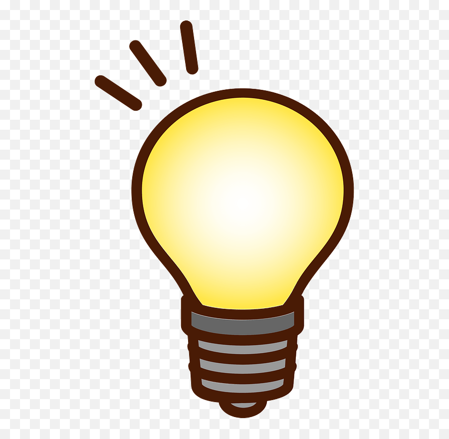 Light Bulb Clipart - Light Bulb Clipart Png,Light Bulb Clip Art Png