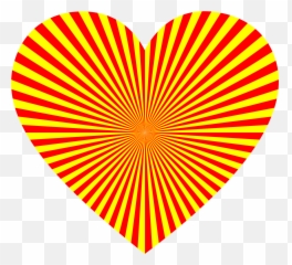 This Free Icons Png Design Of Starburst - Heart Drawing Optical Illusions,Starburst Png