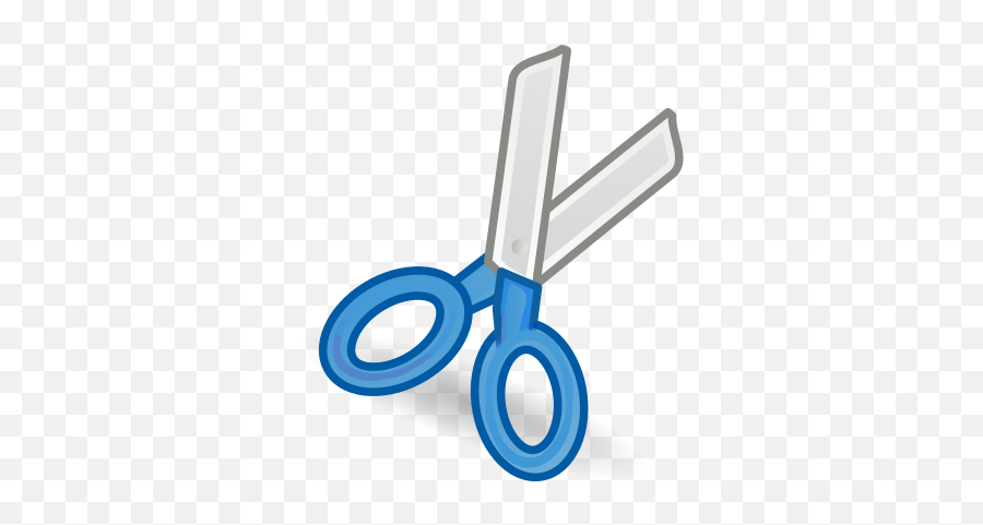Scissors Clip Art - Blue Scissors Clipart Png,Scissors Clipart Png