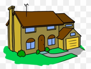 Hosue Clipart Independent House - Cartoon Png Transparent