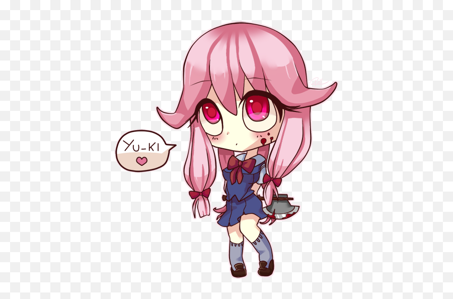 Yuno Gasai Png - Avatan Plus Gasai Yuno Chibi,Yuno Gasai Png